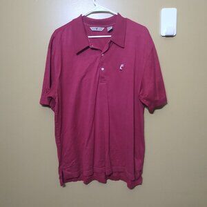 Vintage Vesi Golf Cincinnati Bearcats Textured Polo L
